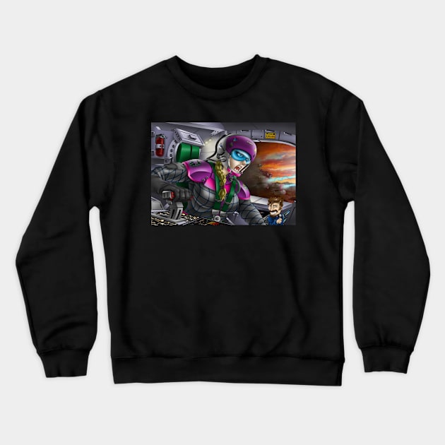 Riley's Ordeal Crewneck Sweatshirt by Oswald's Oddities